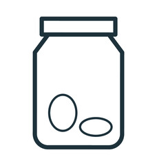 Food Supplements Vector Icon