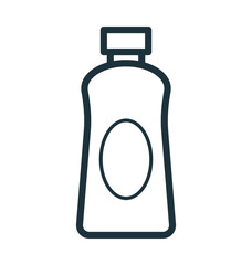 Milk Bottle Vector Icon