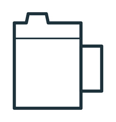 Baby Cup Vector Icon