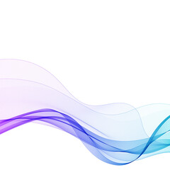 Naklejka premium bright colored vector wave. blue line. Abstract illustration. eps 10