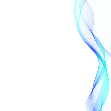 blue abstract wave. Sea. Template. Vector illustration. eps 10