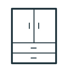 Cupboard Vector Icon