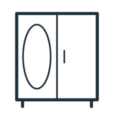 Cupboard Vector Icon