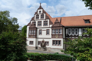 Fototapeta na wymiar Abtei Renaissancehaus Bad Gandersheim