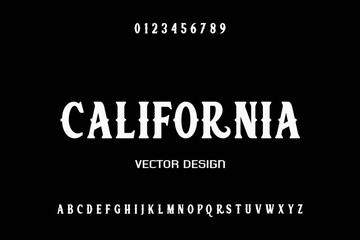 minimal alphabet font, dark  style  vector background, typeface design