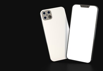 smartphone phone 3d digital technology modern