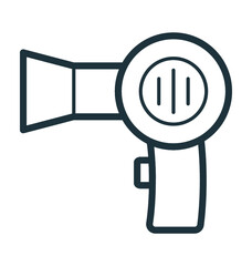 Hair Dryer Vector Icon