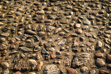 Straße Weg Steine Kopfsteinpflaster Weg 