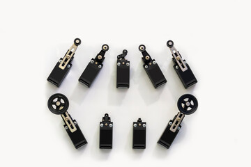 various and different type of limit switch contactor for automatic feed and cnc automation machine...