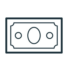 Currency Note Vector Icon