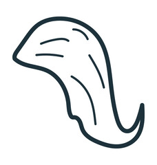 Woman Wig Vector Icon