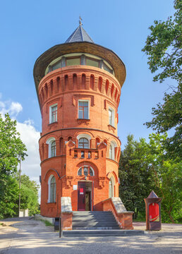 Water Tower in Vladimir. Golden ring. Russia.