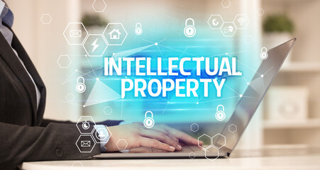 internet security and data protection concept