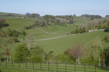 Fototapeta na wymiar Rural landscape in the Peak District