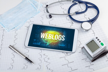 Tablet pc and medical tools