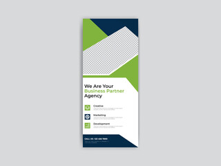 Rollup banner design template
