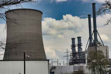 Atomkraftwerk / Kernkraftwerk