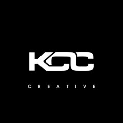 KCC Letter Initial Logo Design Template Vector Illustration