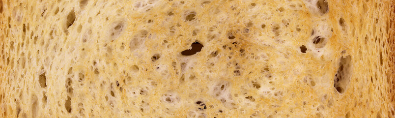 close-up slice of bread background