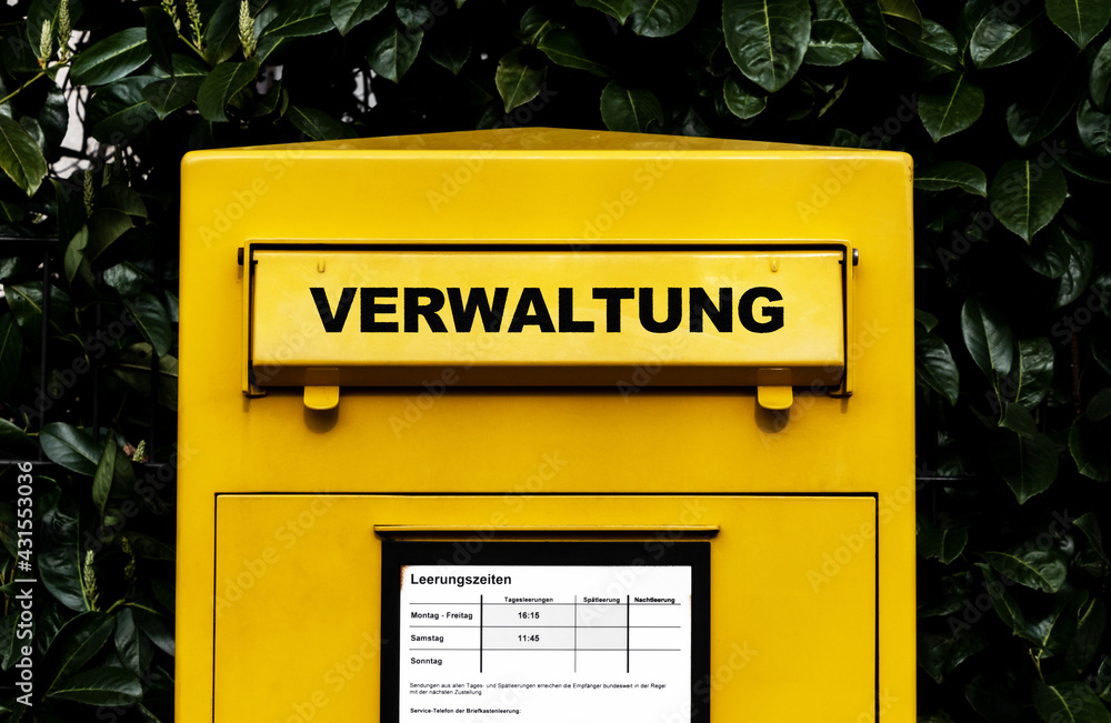 Canvas Prints verwaltung briefkasten