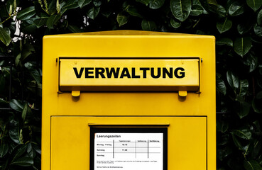 Verwaltung Briefkasten