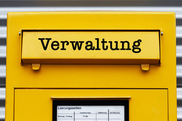 Verwaltung Briefkasten