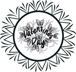 black and white design coloring page