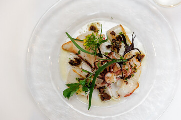 魚介のカルパッチョ