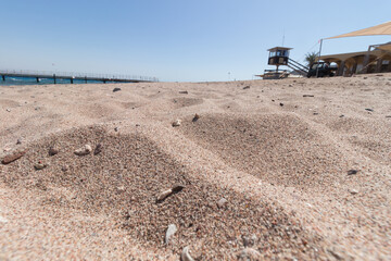 Fototapeta na wymiar sand and sea beach.