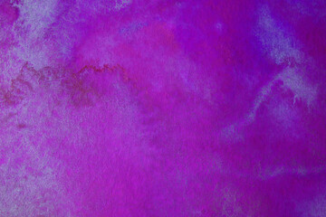Watercolor paper background with texture. Purple