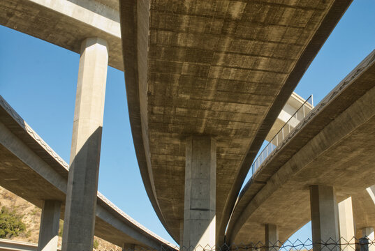 Overhead Freeway Ramps