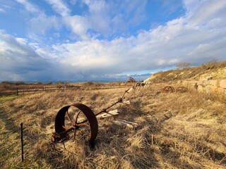 Old farm equipment