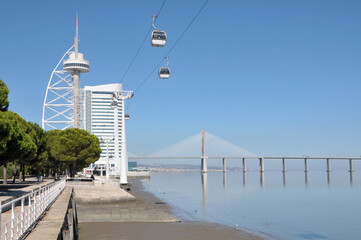 Parque de las Naciones en Lisboa, Portugal