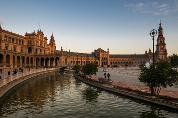 Fototapeta premium The Plaza de Espana in Seville