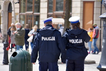 Police, uniformed services, prevention, security

