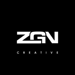 ZGN Letter Initial Logo Design Template Vector Illustration