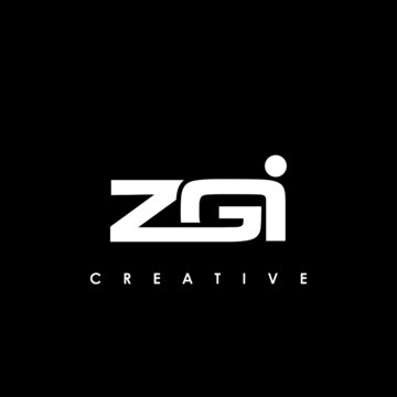 ZGI Letter Initial Logo Design Template Vector Illustration