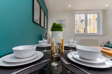Fototapeta premium table setting for a dinner