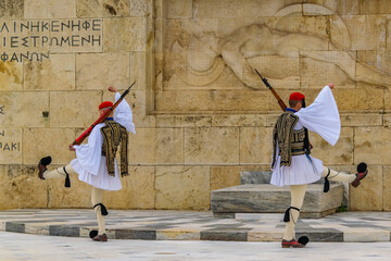 Evzon Guards, Syntagma Square, Athens