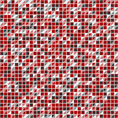 Fototapeta premium Abstract Geometric Pattern generative computational art illustration