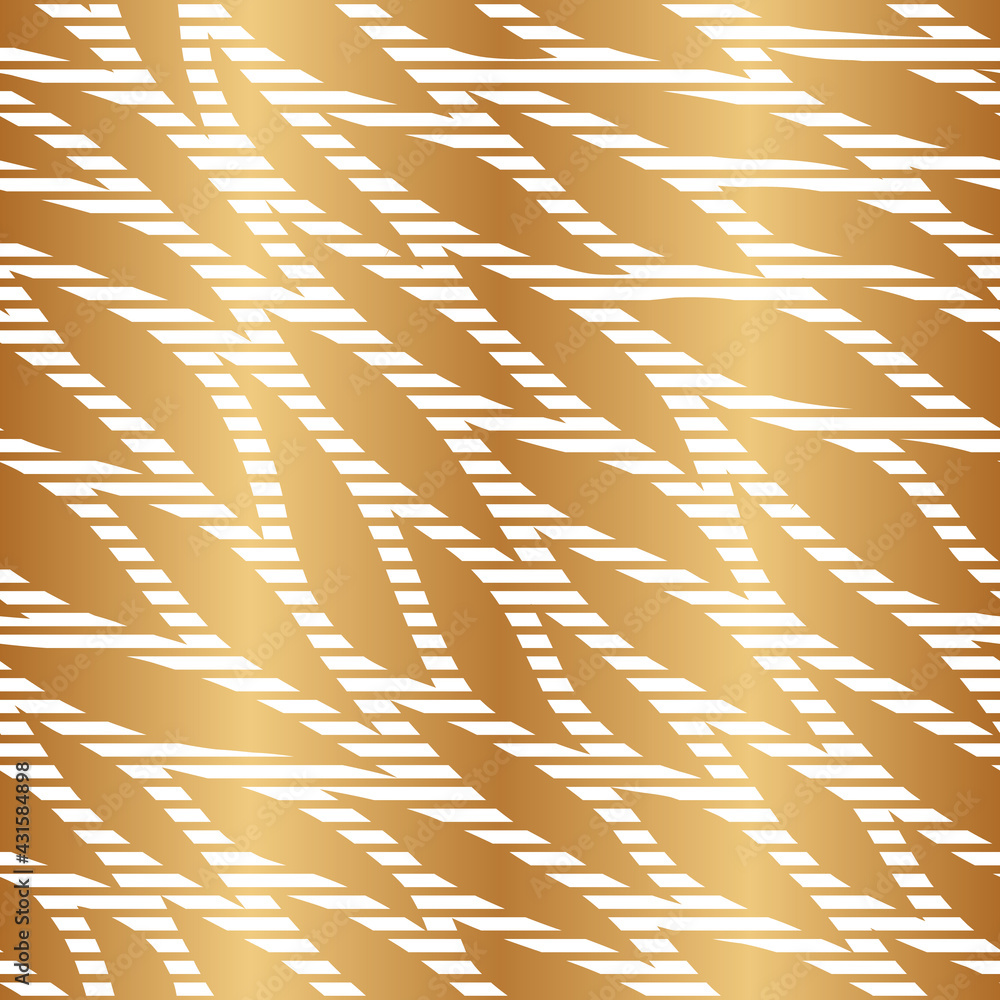 Aufkleber gold seamless pattern. abstract golden patterns. repeated modern stylish texture. bohemian gold desi