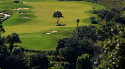 campo de golfe