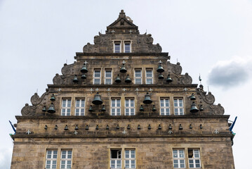 Hochzeitshaus, the Glockenspiel of Hamelin, Germany