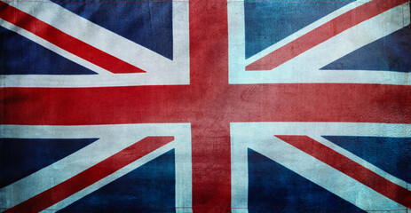 Grunge British flag