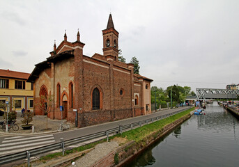 chiesa di San Cristoforo sul Naviglio Grande; Milano