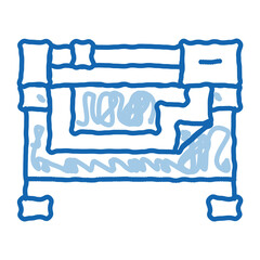 printer for work icon vector outline illustration