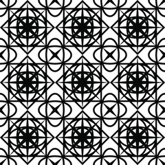 abstract seamless pattern of black color in the form of a grid for screen printing on textiles, packaging, building tiles, as well as for interior decoration