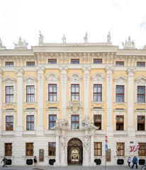 Fototapeta na wymiar Fassade in Wien