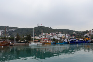 Fototapeta premium boats in marina