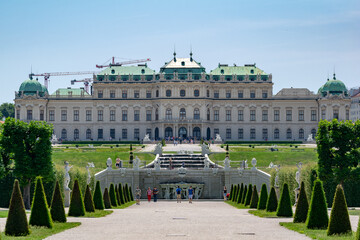 Fototapeta premium oberes Belvedere, Wien